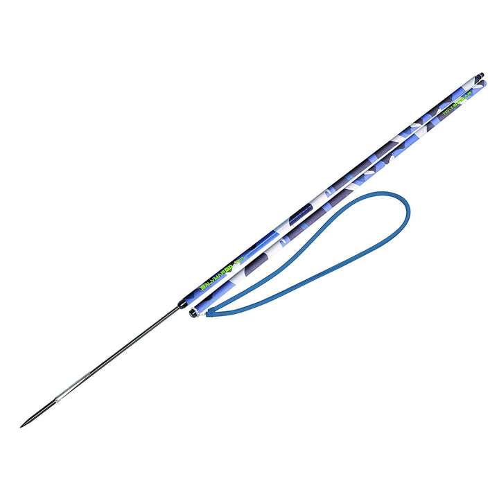 Salvimar アルミ製魚突き手銛セット シングルバーブ銛先 2ピース 195cm φ18mm