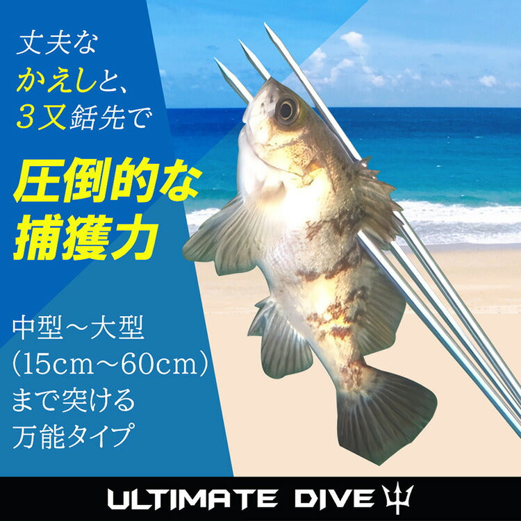 Ultimate Dive アルティメットダイブ パラライザー銛先 30cm ネジ径8mm