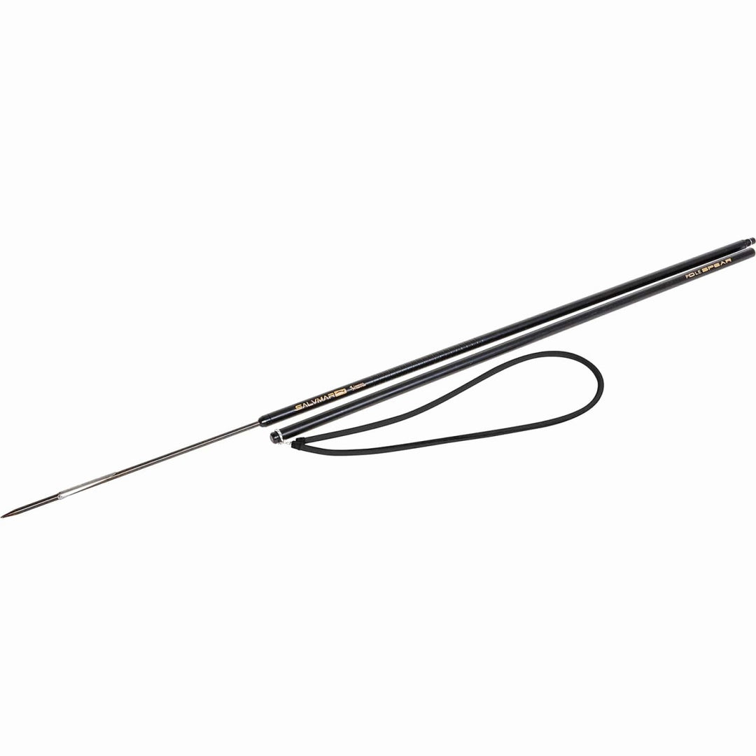 Salvimar アルミ製魚突き手銛セット シングルバーブ銛先 2ピース 195cm φ18mm