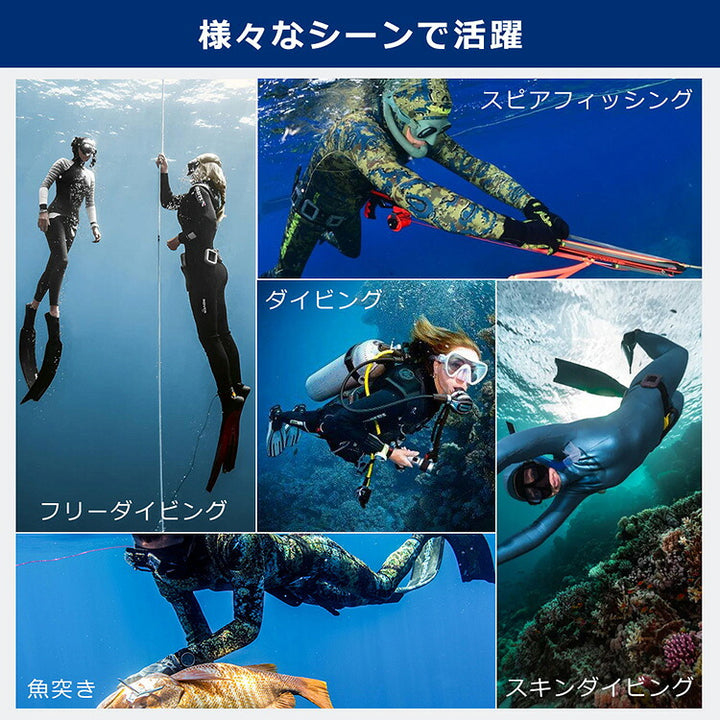 サルビマー ウエットスーツ DROP PLUS 3～7mm S～XXL