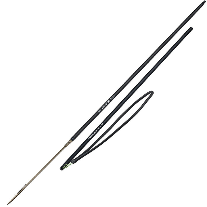 Salvimar アルミ製魚突き手銛セット シングル銛先 2ピース 196cm