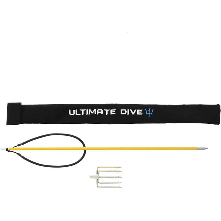 Ultimate Dive 魚突き 手銛セット アルミニウム 5又フォーク銛先 1ピース 105cm